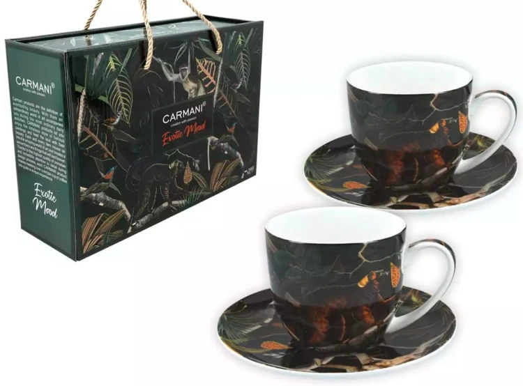 Kpl 2 filiżanek Exotic Mood LEMUR 220ml HP