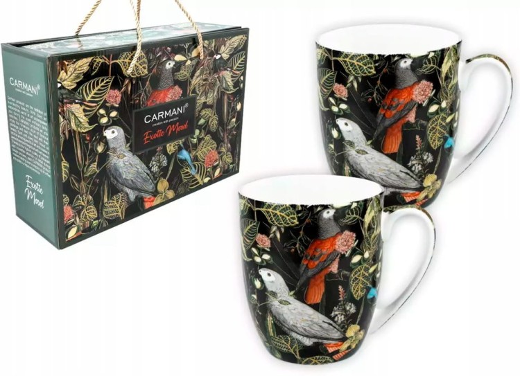 2 KUBKI Exotic Mood PAPUGI 380ml HP