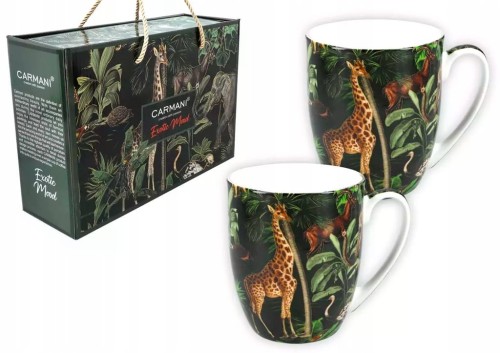 2 KUBKI Exotic Mood ŻYRAFA 380ml HP