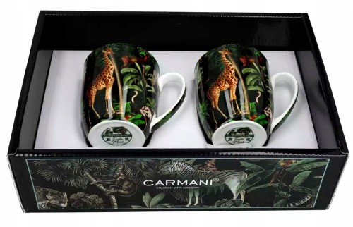 2 KUBKI Exotic Mood ŻYRAFA 380ml HP