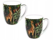 2 KUBKI Exotic Mood ŻYRAFA 380ml HP