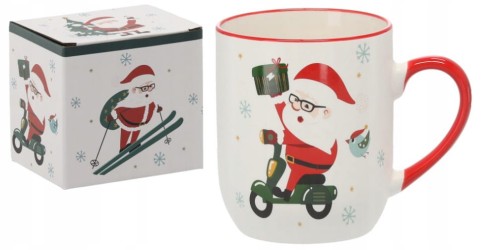 Kubek porcelanowy 420ml ŚWIĄTECZNY