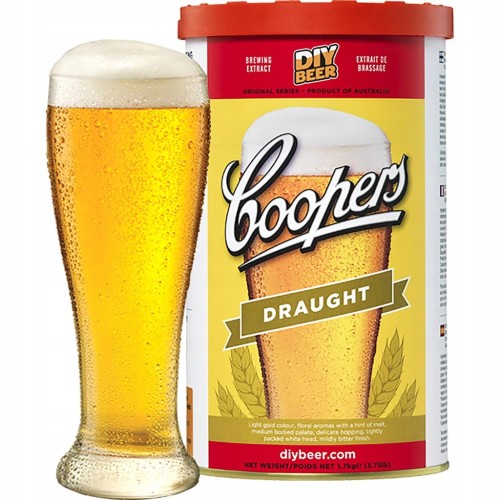 Koncentrat do piwa DRAUGHT 1,7kg COOPERS