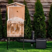 Wędzarnia drewniana modułowa 50cm PK