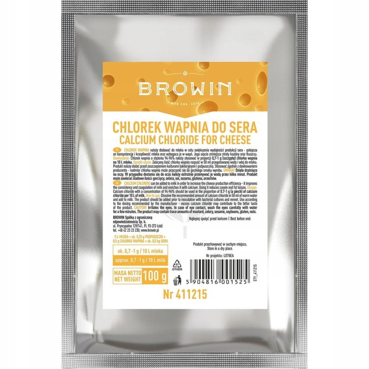 Chlorek wapnia 100g BW