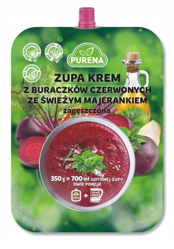 Zupa z czerwonych buraczków