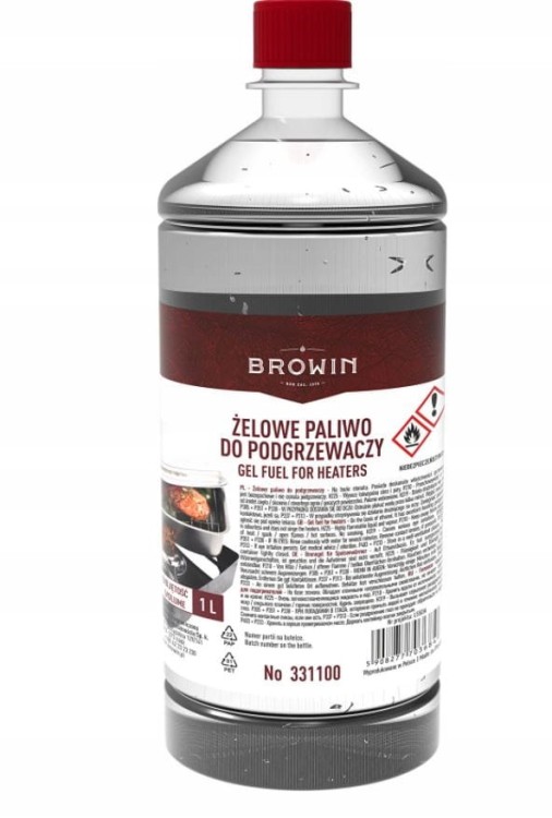 Żelowe paliwo do wędzarni 1L BW