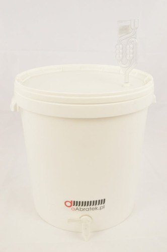 Pojemnik BIAŁY 33L ZESTAW