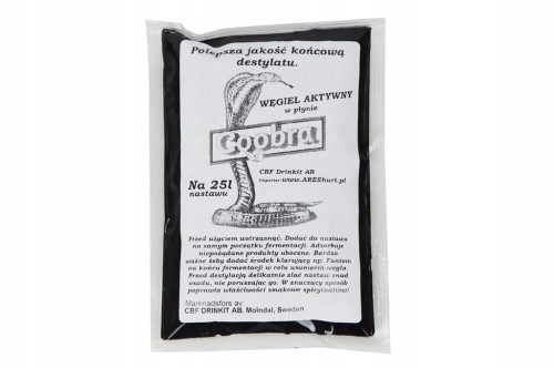 Węgiel aktywny płynny COOBRA 140g