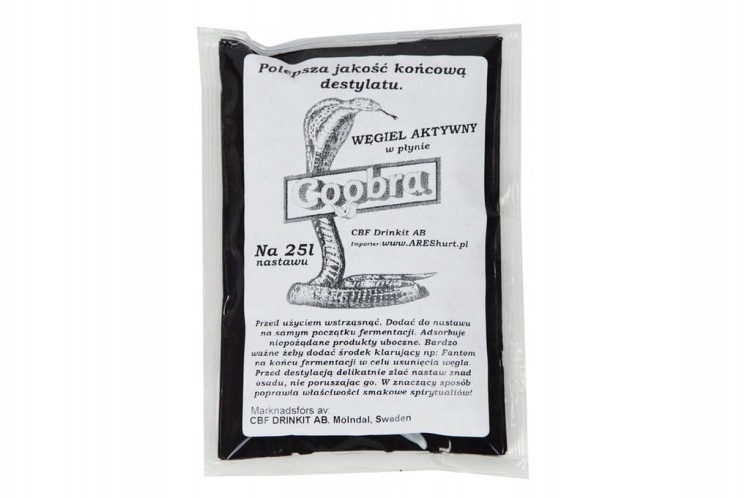 Węgiel aktywny płynny COOBRA 140g