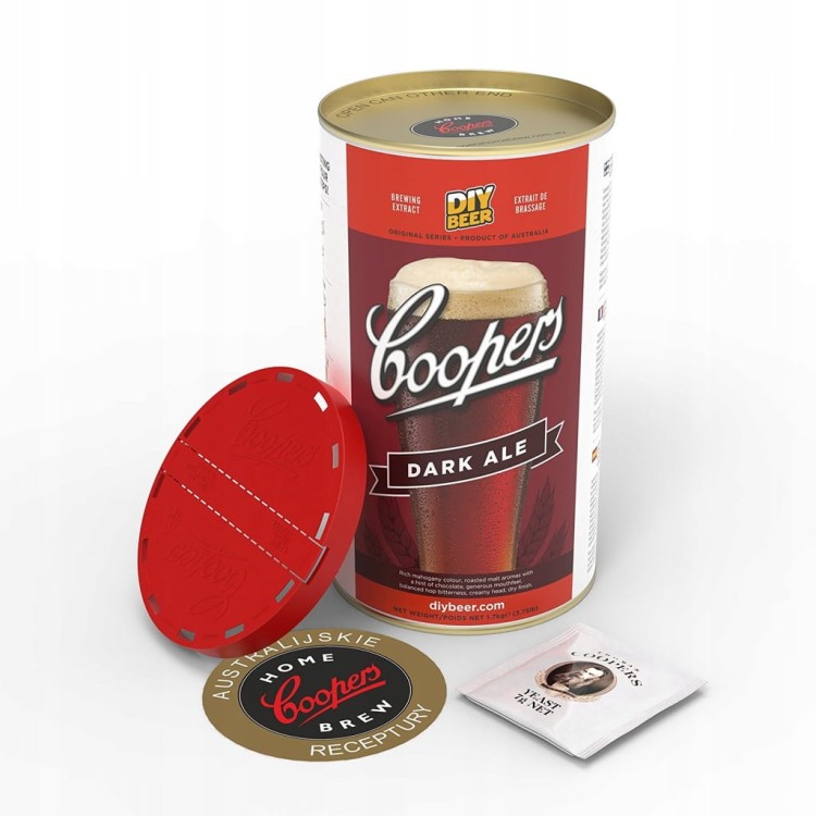 Koncentrat do piwa DARK ALE 1,7kg COOPERS