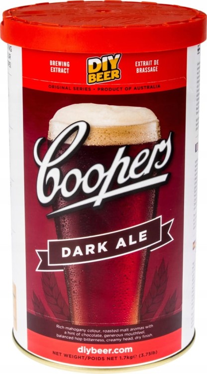 Koncentrat do piwa DARK ALE 1,7kg COOPERS