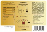 Koncentrat ŚLIWKA-JABŁKO-CYNAMON grzaniec 300ml