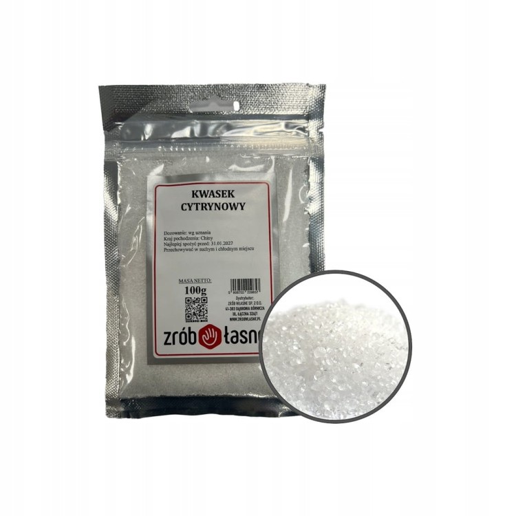 Kwasek cytrynowy 100g