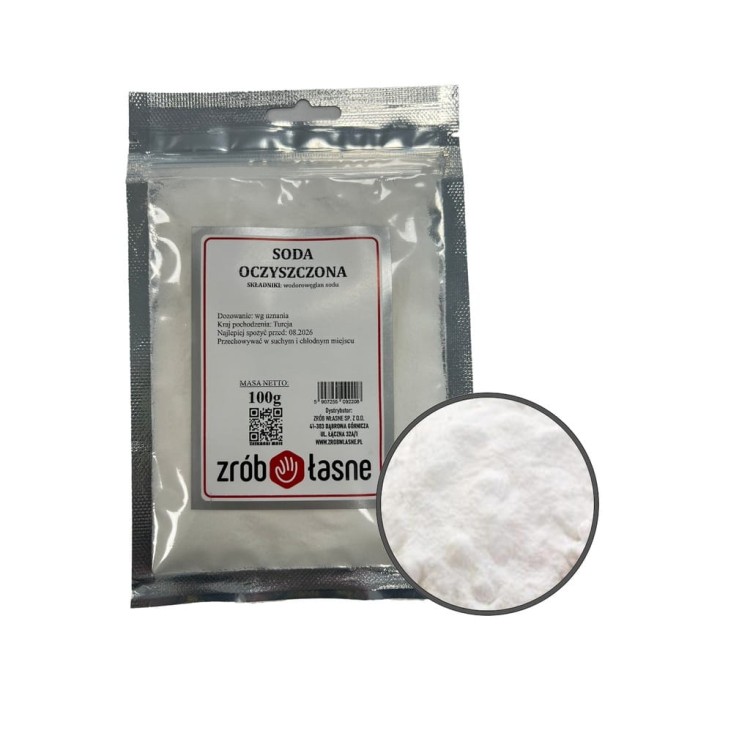 Soda oczyszczona 100g wodorowęglan sodu
