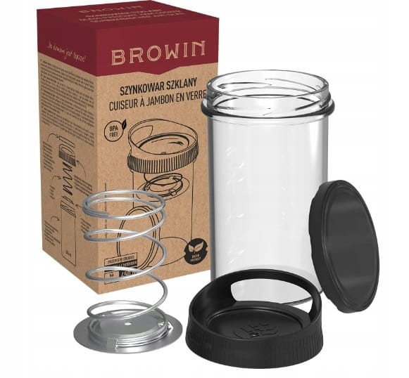 Szynkowar szklany na 450g BW