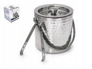 Wiaderko na lód ze szczypcami