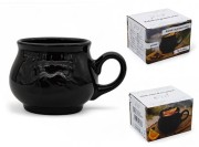Kubek kamionkowy CZARNY do grzańca