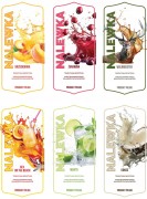 Etykiety na butelki Naklejki nalewka wódka bimber wino 10 sztuk BELFOOD