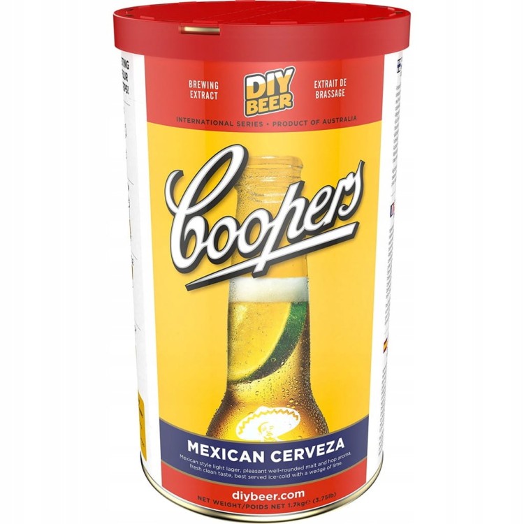 Koncentrat do piwa MEXICAN CERVEZA 1,7kg COOPERS