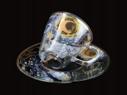 Filiżanka espresso szkło van Gogh NOC 100ml HP