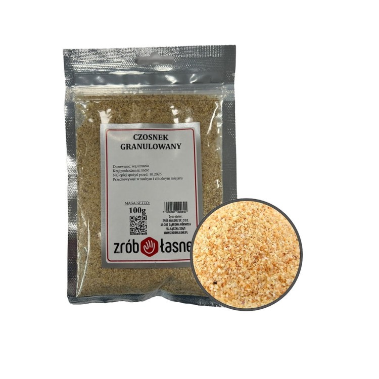 Czosnek granulowany 100g
