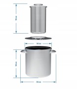 Szynkowar w płaszczu wodnym 1.5kg BW