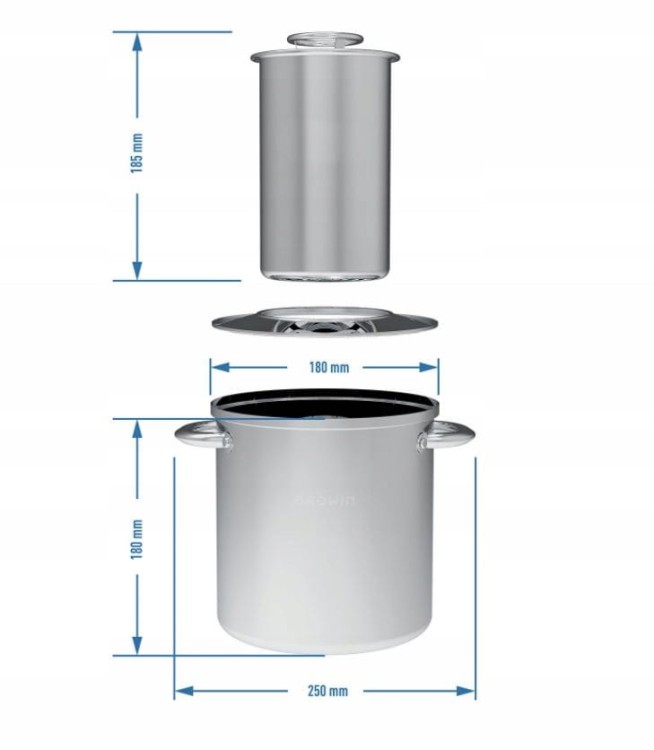 Szynkowar w płaszczu wodnym 1.5kg BW