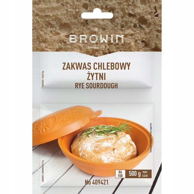 Zakwas chlebowy ŻYTNI 23g BW