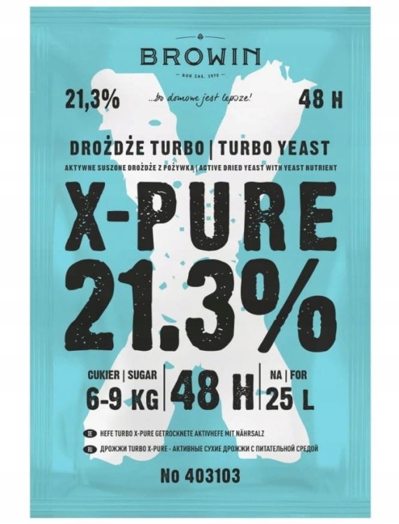 Turbo X-Pure na 25L BW
