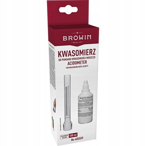 Odczynnik do pomiaru kwasowości w winach, sokach