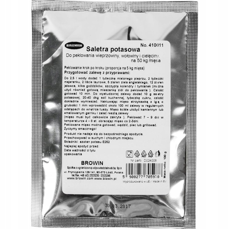 Saletra potasowa 100g BW