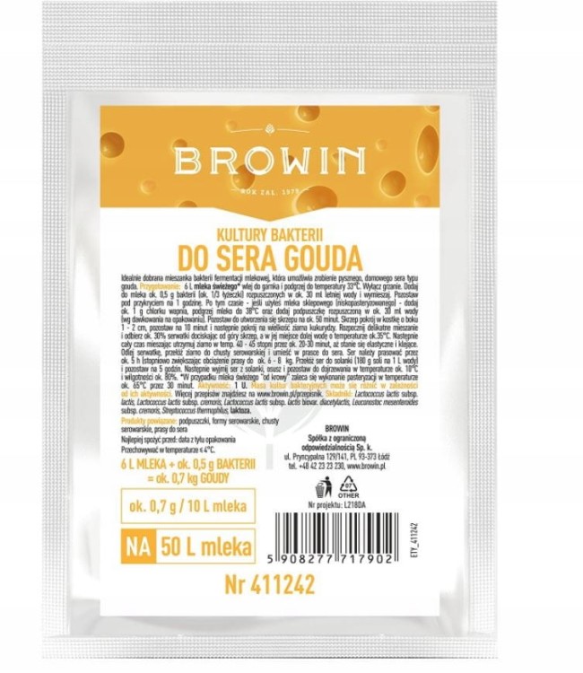 Kultury bakterii do SERA GOUDA BW