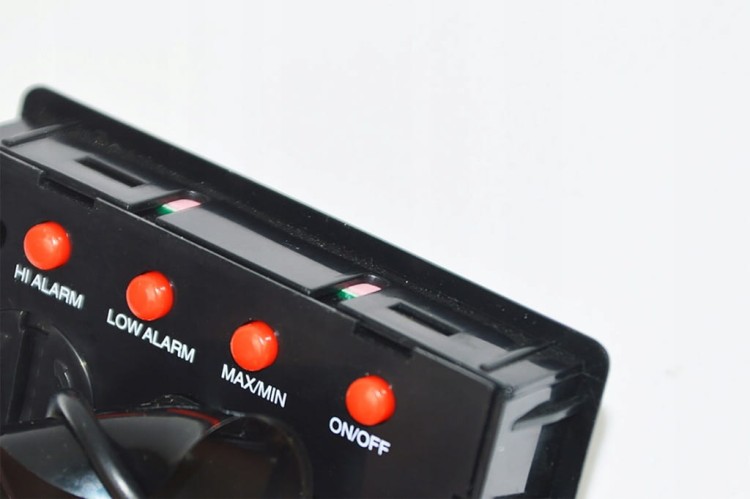 Termometr tablicowy duży LCD z sondą -50 +150 stC