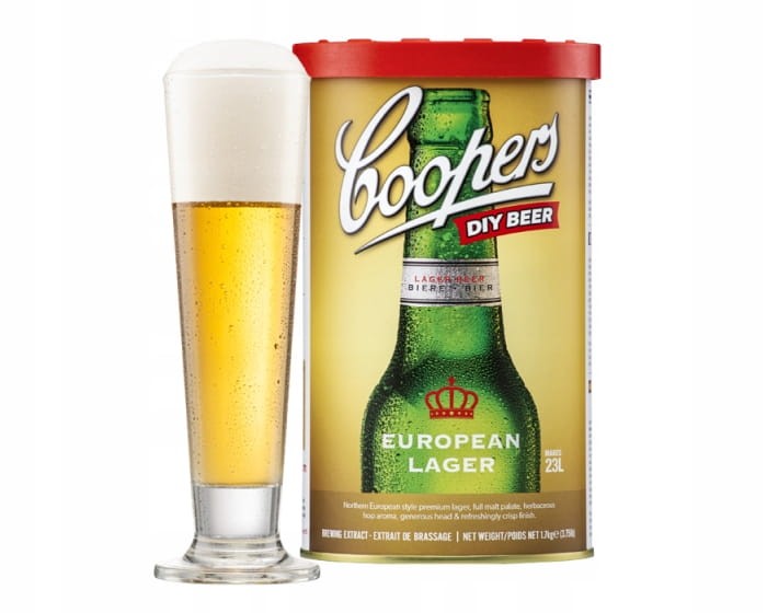 Koncentrat do piwa EUROPEAN LAGER 1,7kg COOPERS