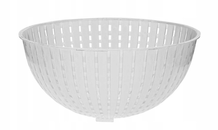 Forma serowarska okrągła PÓŁKULA fi10 na 250g