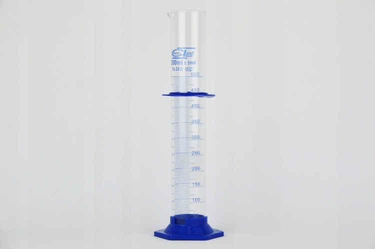 Menzurka cylinder miarowy 500ml / 0.5L PLASTIK