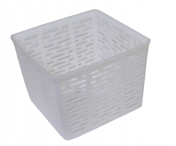 Forma serowarska KWADRATOWA 11x11x8.5cm 500g BW