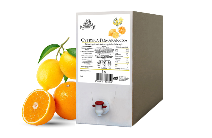 Koncentrat CYTRYNA POMARAŃCZA 6kg