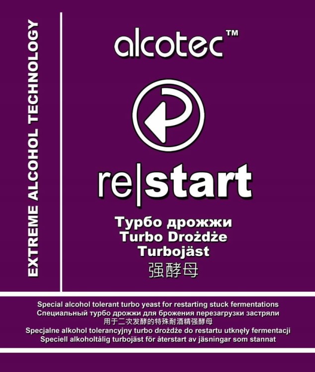 Alcotec RESTART do wina i zacieru 25L