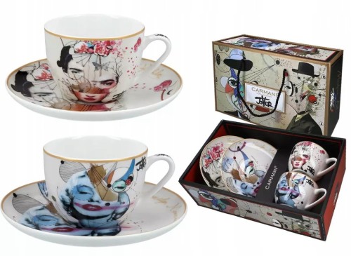 Kpl 2 filiżanek MARILYN I FRIDA 250ml HP