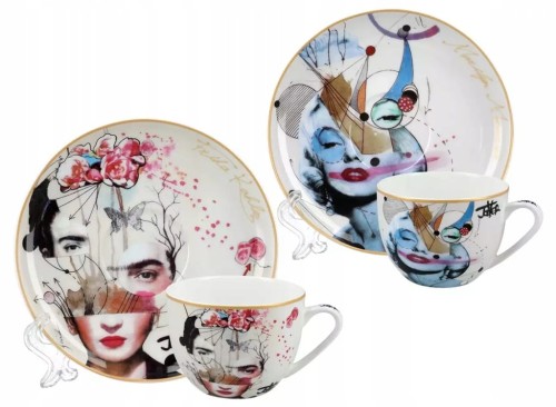 Kpl 2 filiżanek MARILYN I FRIDA 250ml HP