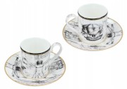 Kpl 2 filiżanek espres da Vinci CZŁOWIEK 100ml HP