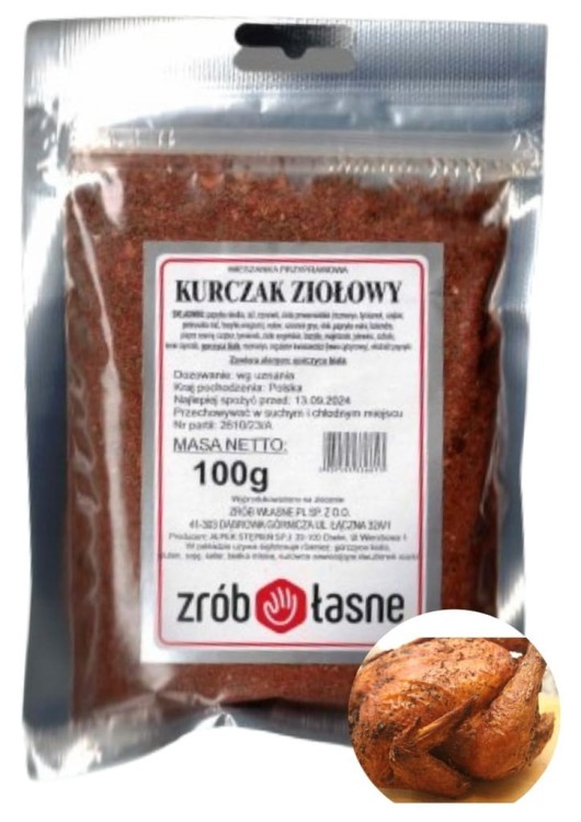 Kurczak ziołowy 100g