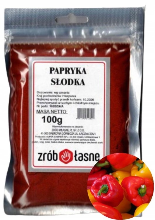 Papryka słodka 100g