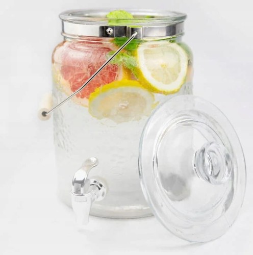 Słój z kranikiem 5L