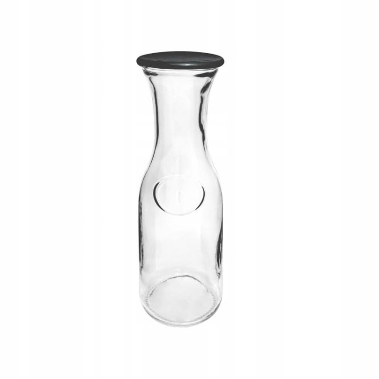 Karafka szklana Z ZATYCZKĄ 1L