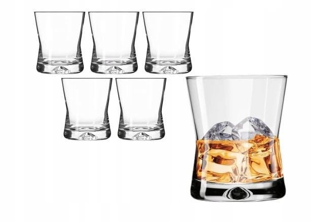 Szklanki do whisky X-LINE 6x 290ml