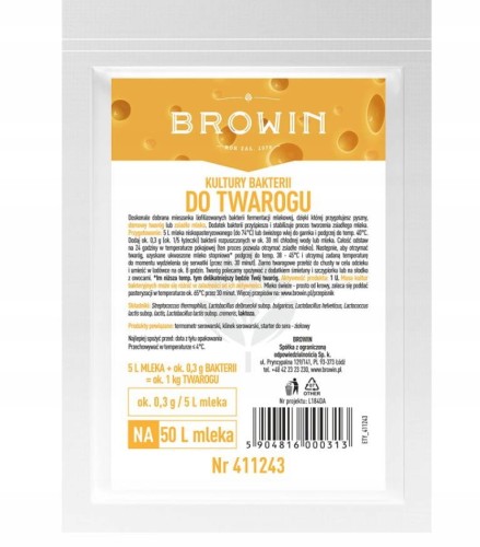 Kultury bakterii do TWAROGU BW