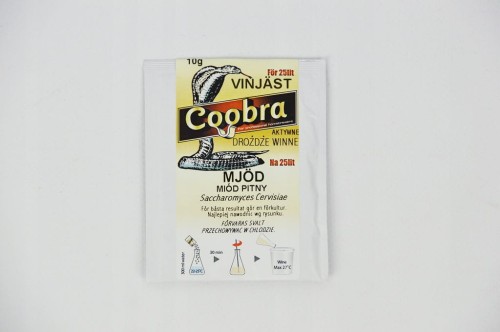 Drożdże aktywne COOBRA MIÓD PITNY 10g